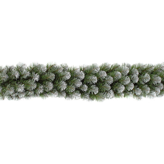 Colorado kerstguirlande met rijp-effect, 270 cm