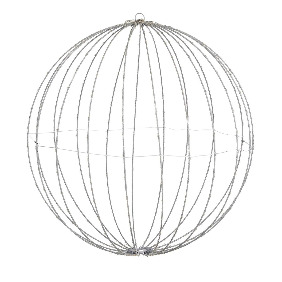 Verlichte kerstbal voor buiten, Ø 60 cm, 400 LED-lampjes