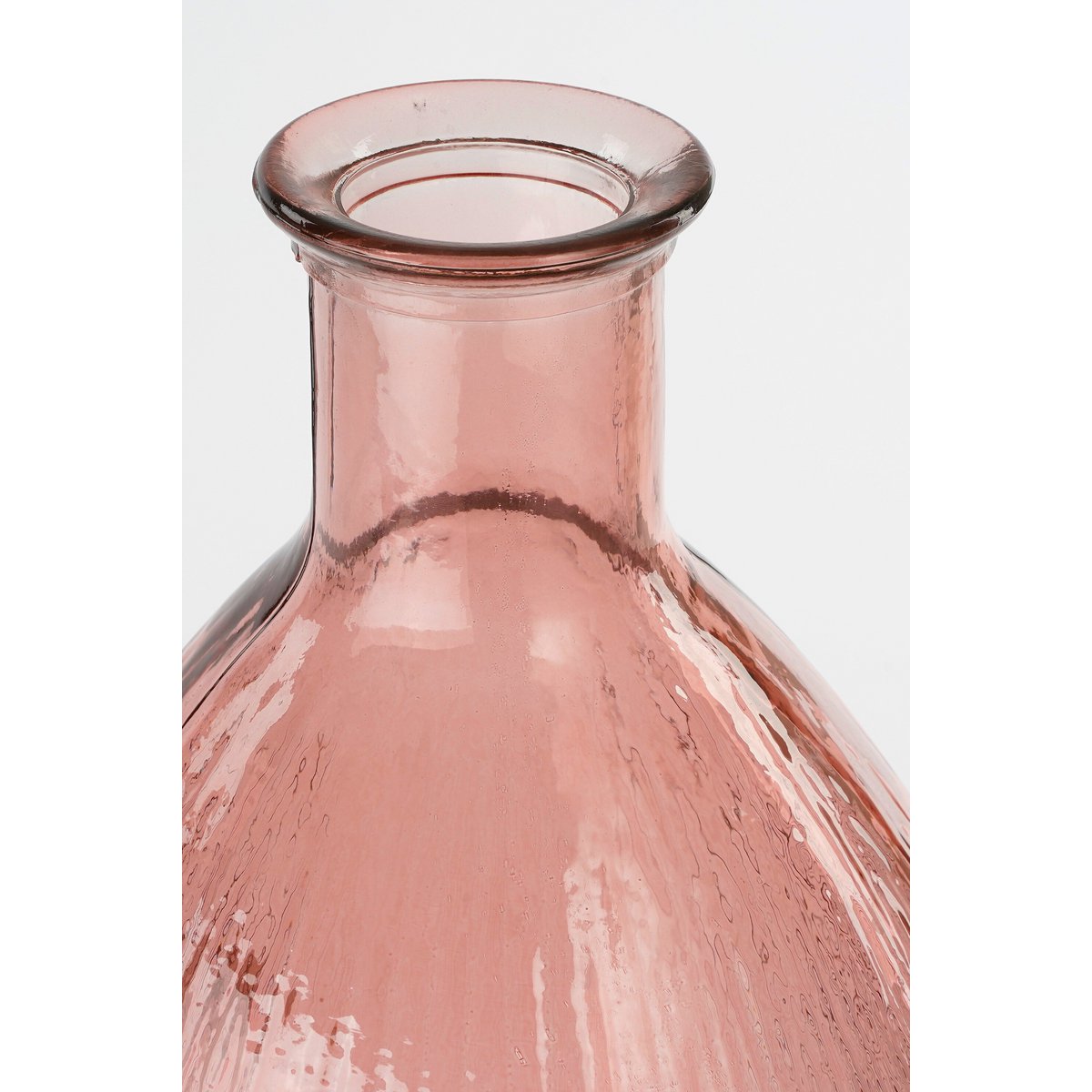 Mica Decorations Firenza Flesvaas – Glas Roze (H59 x Ø29 cm)