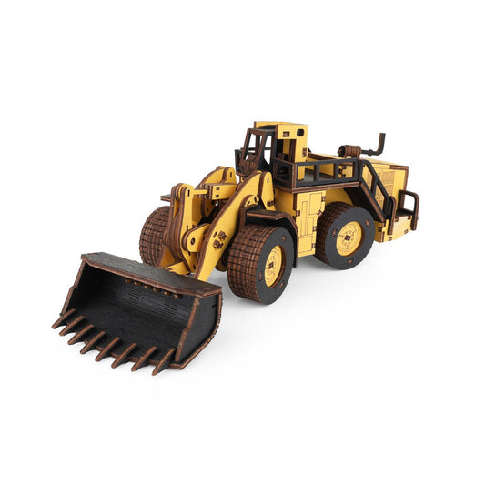 DIY houten mechanische puzzel loader Belaz 78250, 32 x 11,6 x 10,3 cm