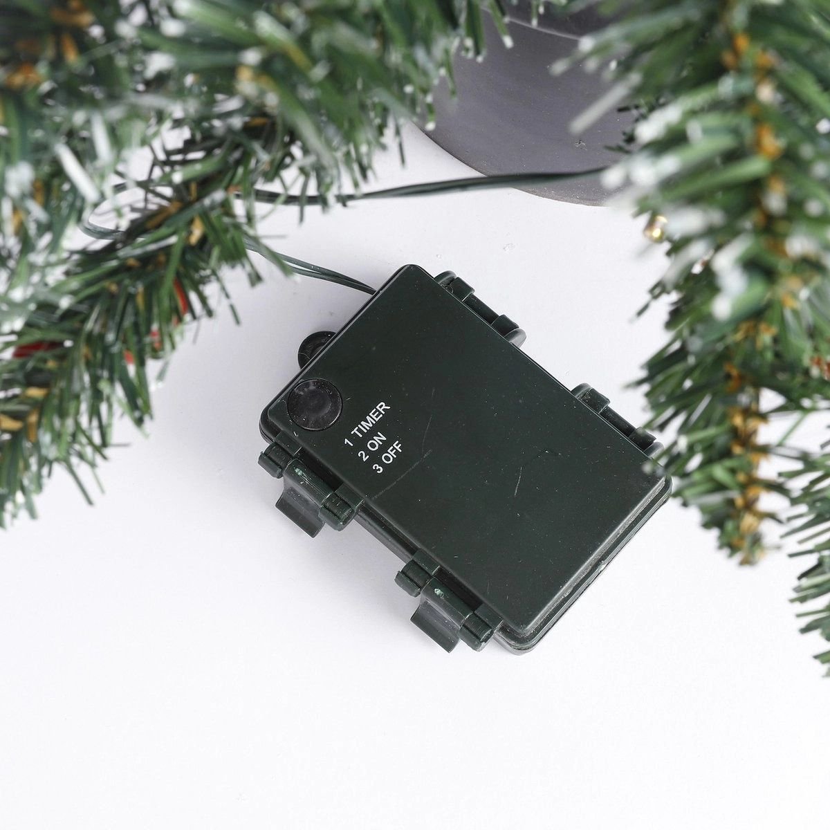 Creston kunstkerstboom met LED, 90 cm, Ø 50 cm