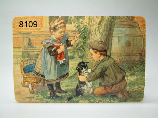 Ot en Sien: wat denkt poes placemat