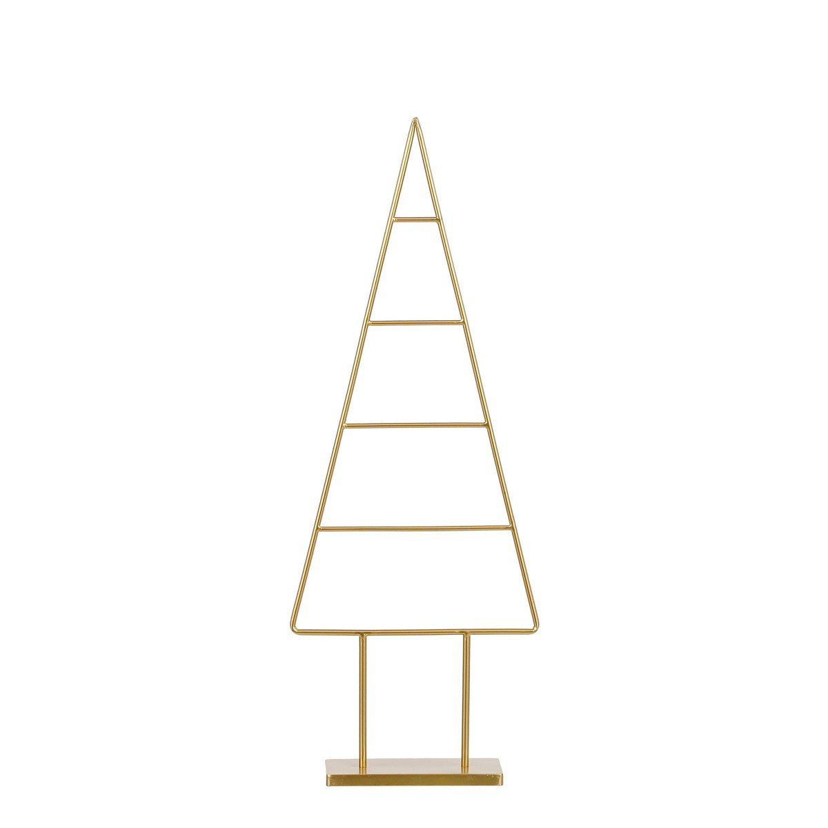 Goudkleurige decoratieve kerstboom, 34 × 12 × 90 cm