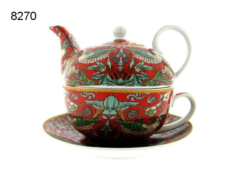 Strawberry thief tea for one