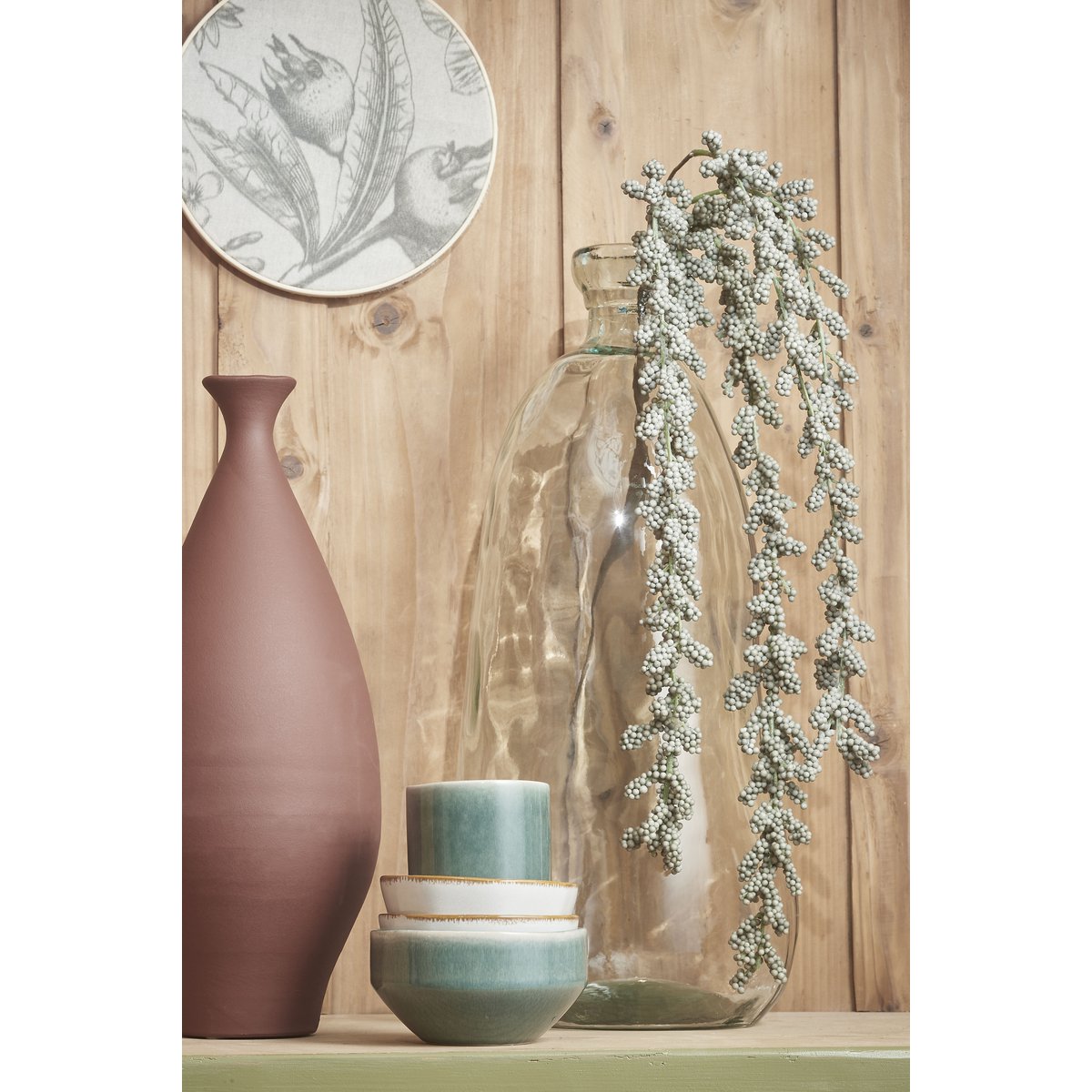 Vaas Organic glas, 51 x 22 cm