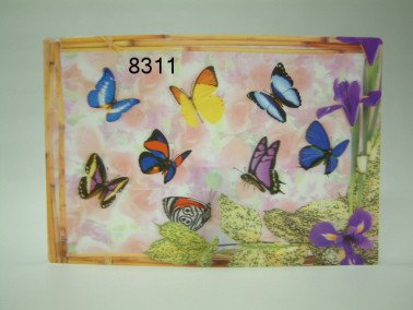 Vlinder placemat, plastic
