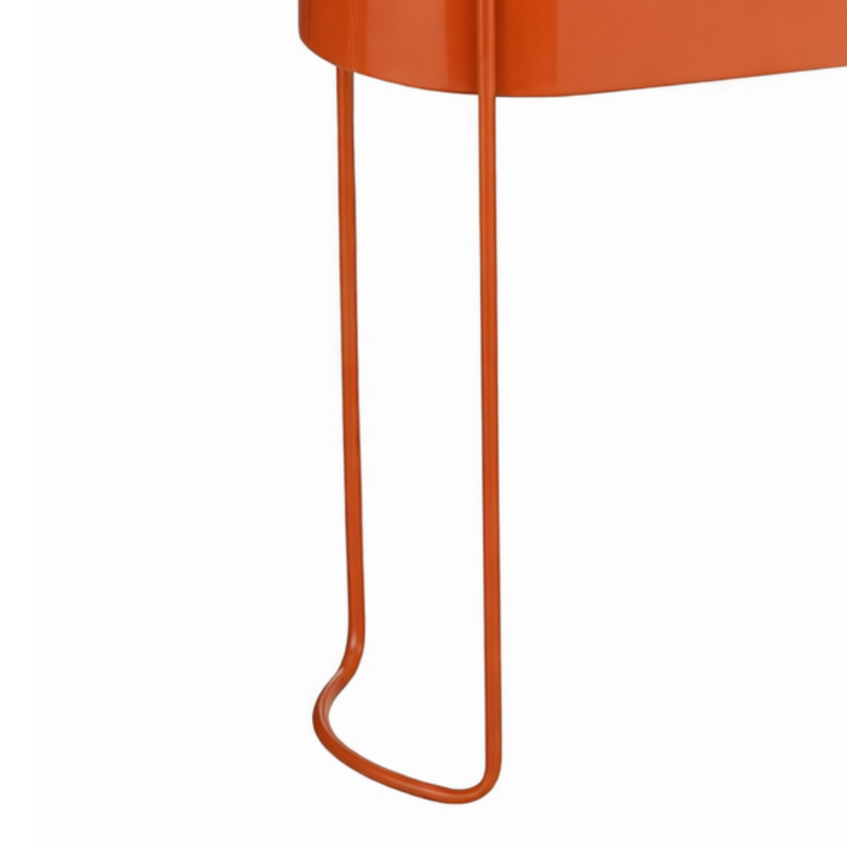 Moritz plantenbak op standaard, rood, 55 × 24 × 65 cm