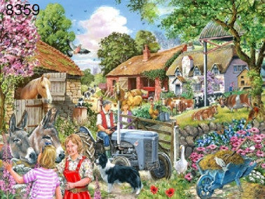 At the farm gate legpuzzel, 500 XL stukjes