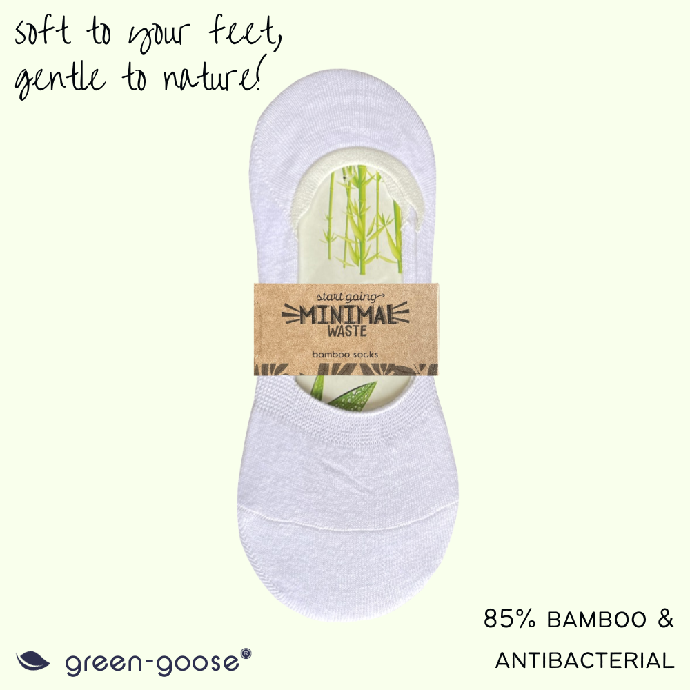Bamboe footies, 5 paar multicolor, maat 35-39