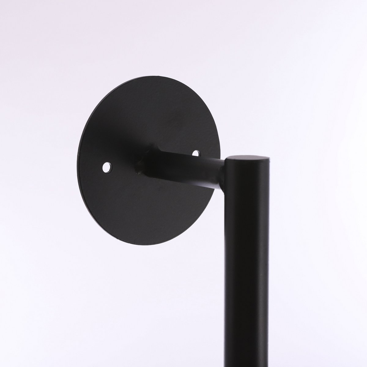 Perry wandrek zwart, ronde plateaus, 80 cm