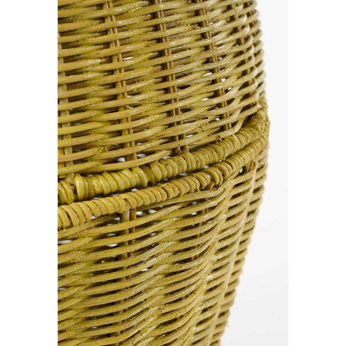 Mica Decorations Opbergmanden Citroen – Set van 2 Rotan Geel/Groen