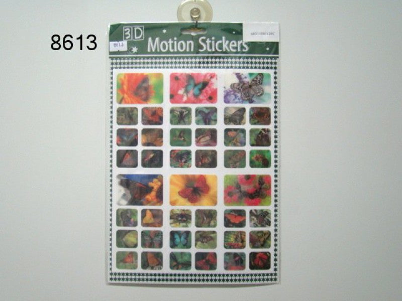 Vlinders motion stickers