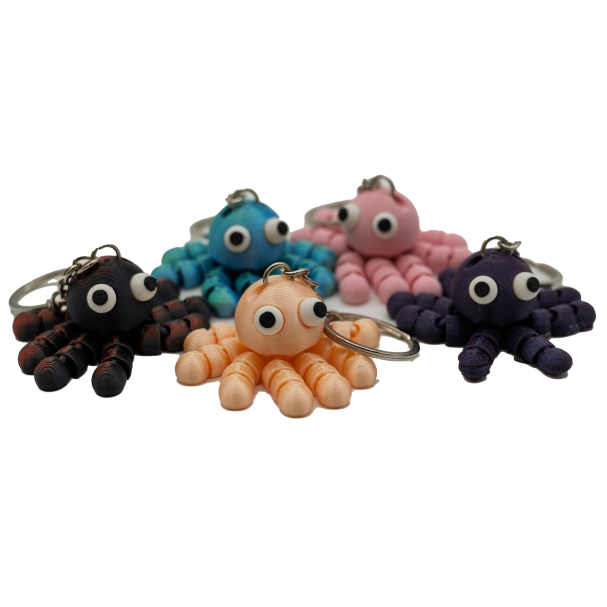Flexi Octopus sleutelhanger