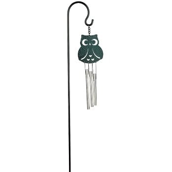 Stake windgong uil Nature’s Melody, 45 cm