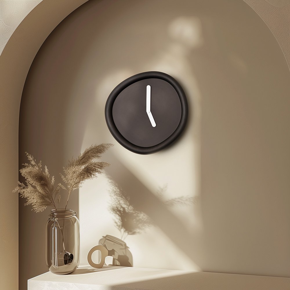 Round Clock wandklok, Ø 44 cm