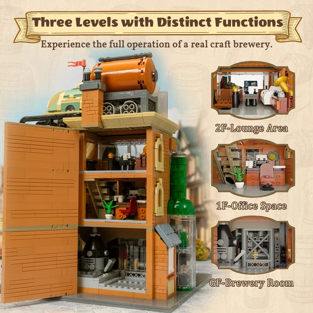 Pantasy 3D bouwblokjes, Craft Brewery