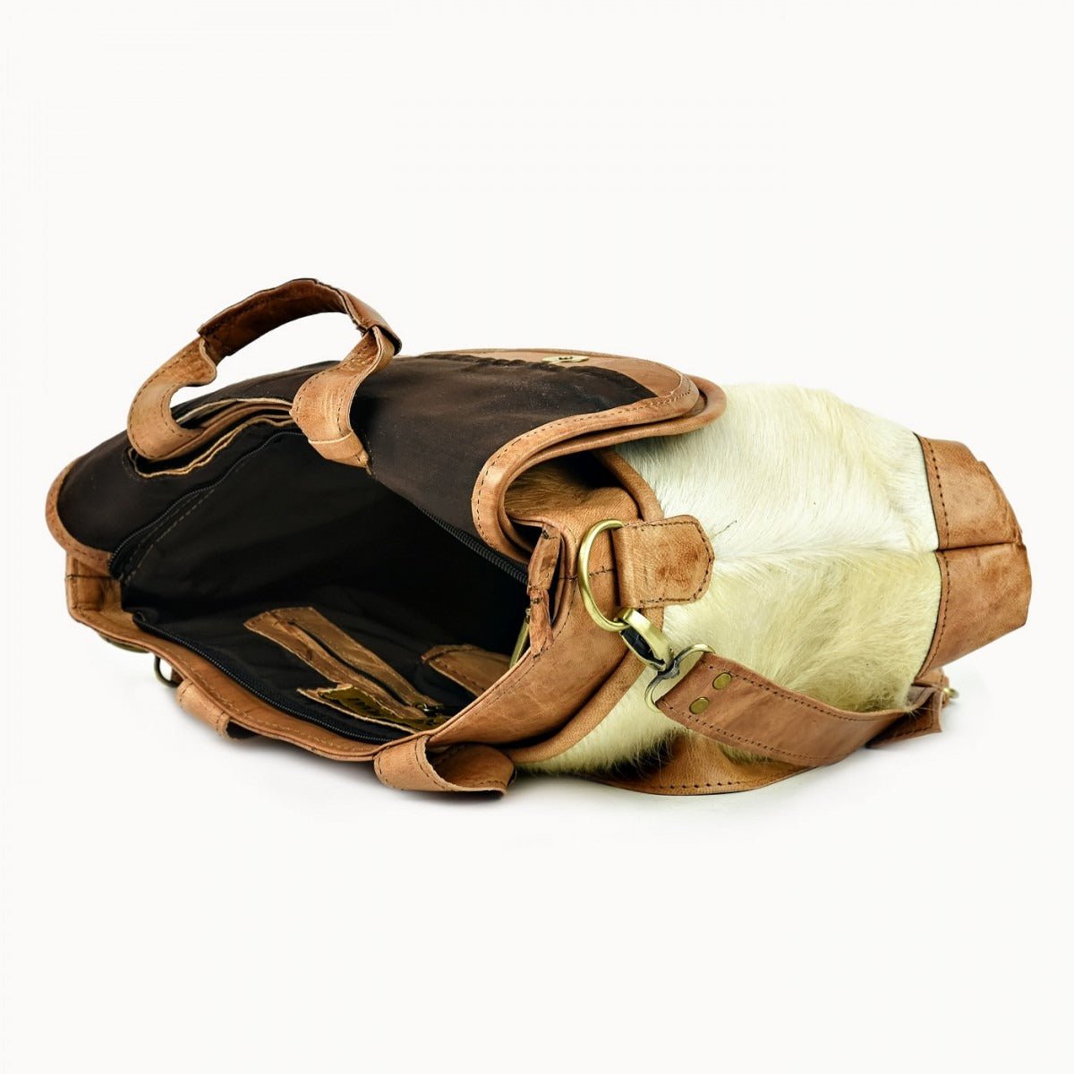 Rana damestas, koeienhuid en geitenleer, 35 cm