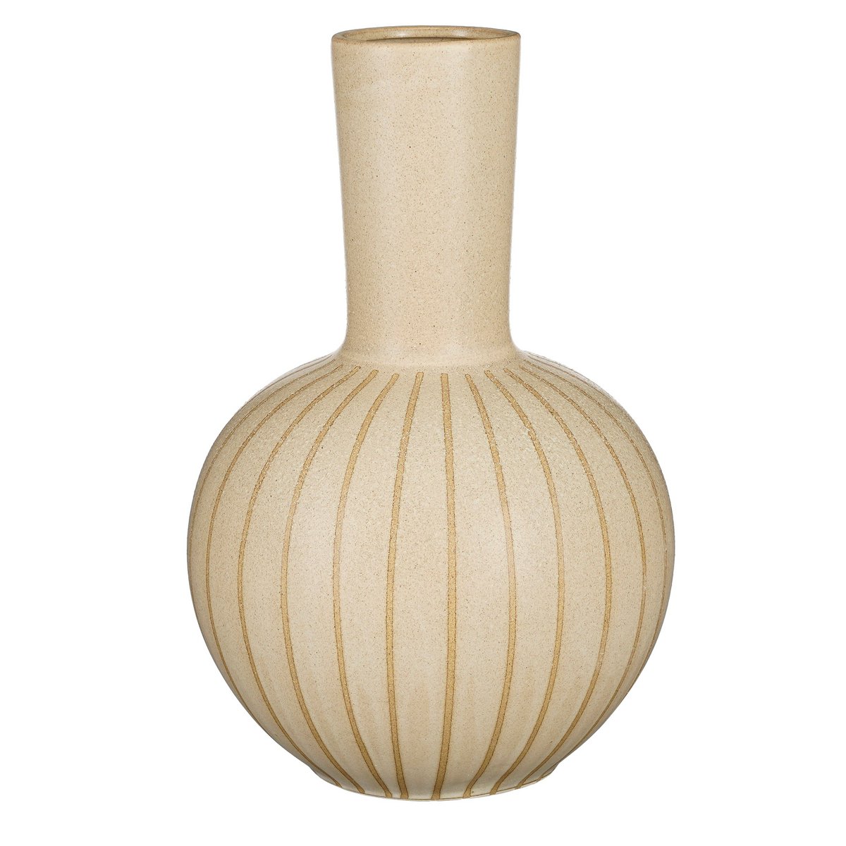 Mica Decorations Holm Vaas – Keramiek Beige (H52 x Ø34 cm)