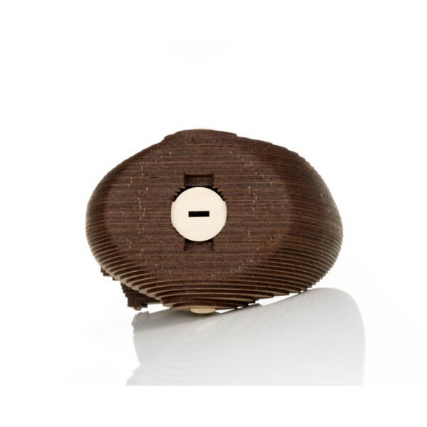 DIY houten spaarpot eend, 12,7 x 10,7 x 12,8 cm