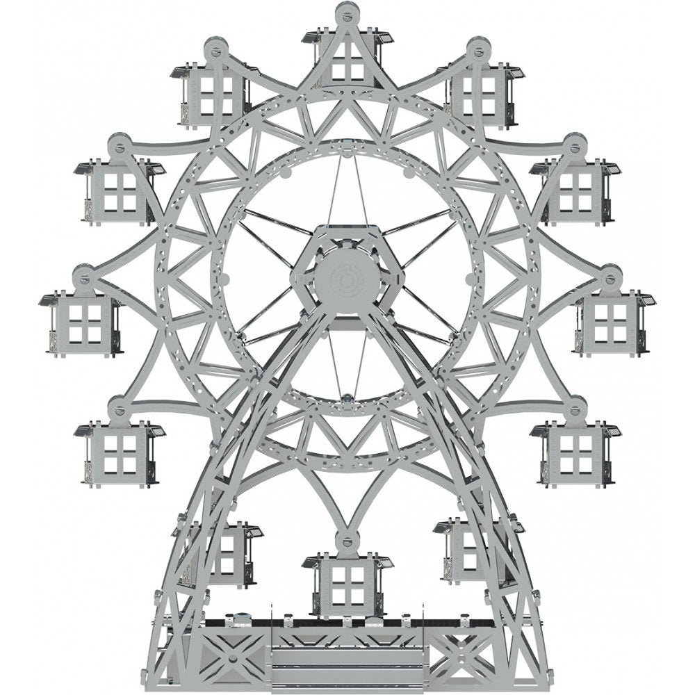 3D metalen bouwpakket reuzenrad, 18 cm
