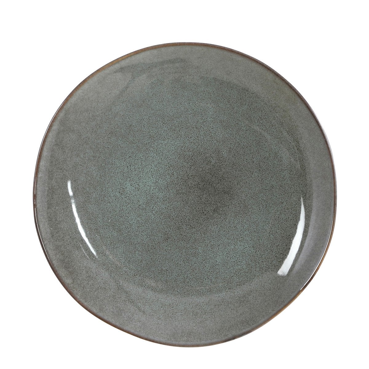 Dinerbord Tabo groen keramiek 26,5 cm
