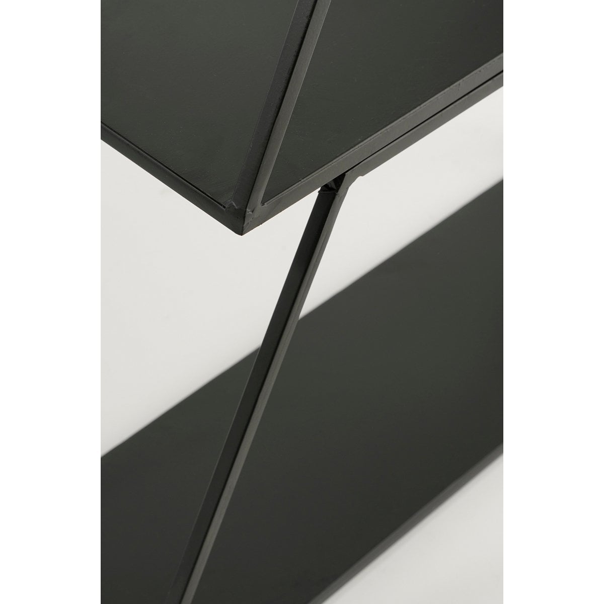 Mica Decorations Etagère Boomvorm – 3-laags Zwart Metaal (50 x 14 x 71 cm)