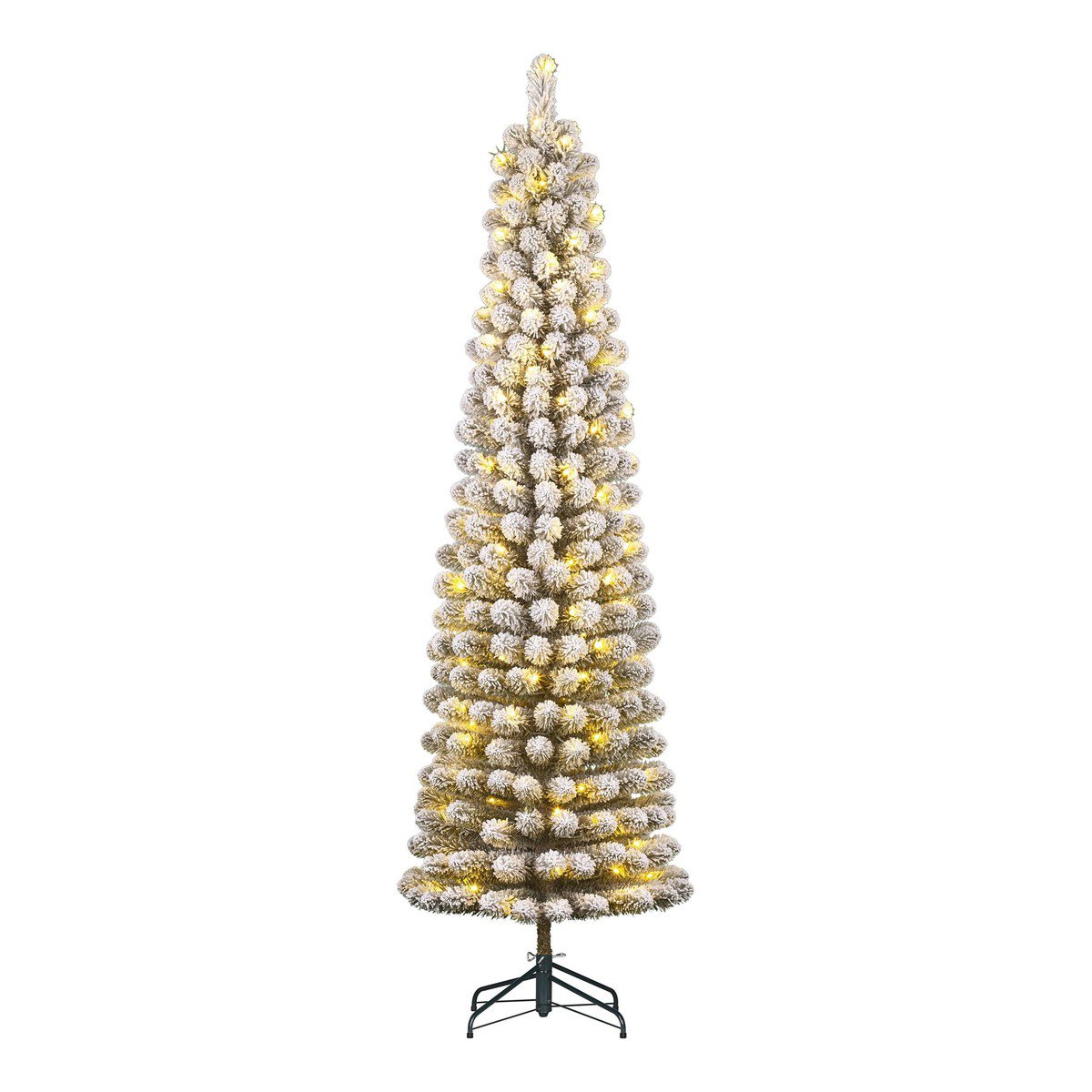 Kunstkerstboom verlicht Charlton Groen