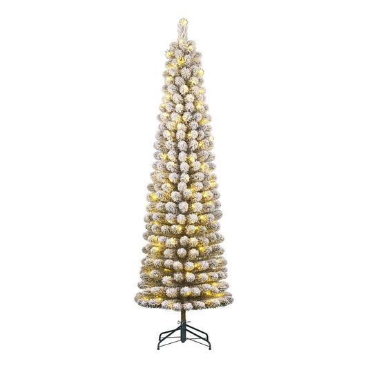 Kunstkerstboom verlicht Charlton Groen