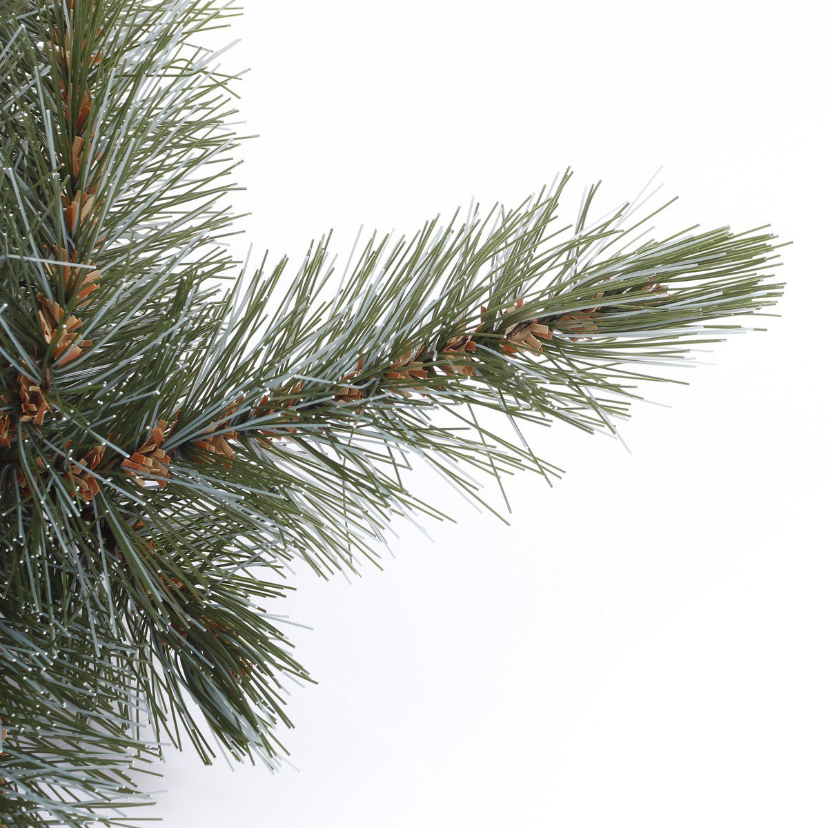 Forest frosted guirlande, blauwgroen, 180 cm Ø33 cm