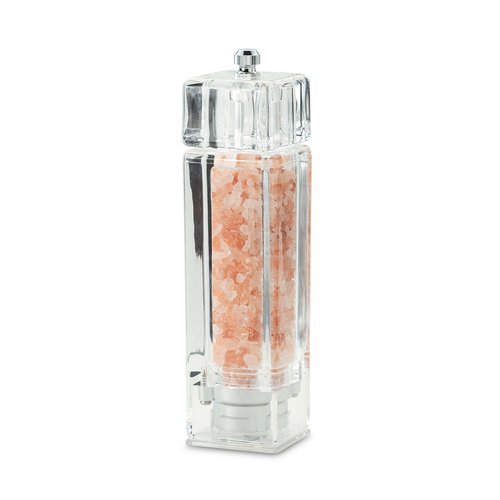 Vierkante Zoutmolen met Himalaya Kristalzout – 80 g