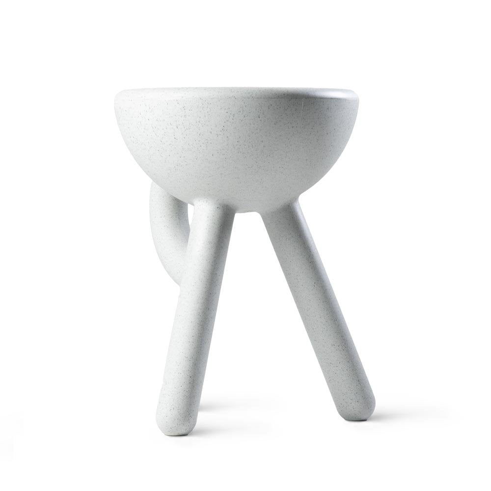 Tubby kruk, bijzettafel, sand, 38 × 33 × 45 cm