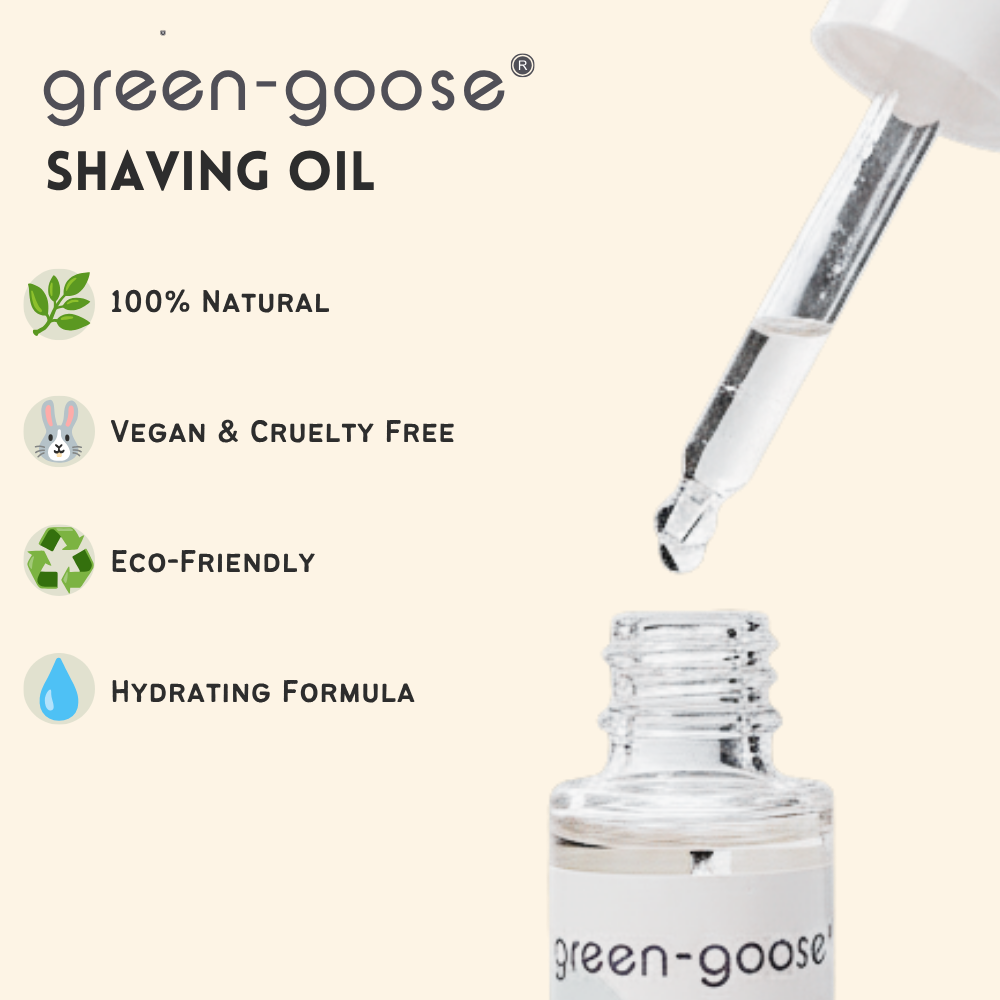 Natuurlijke scheerolie, 30 ml
