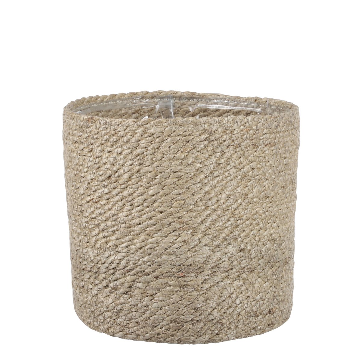 Atlantic plantenmand, jute, crème, 20 × Ø 20 cm