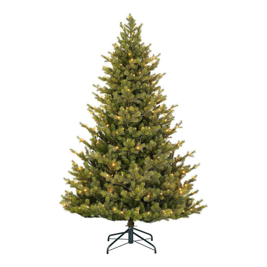 Clive kunstkerstboom met LED, 185 cm, Ø 130 cm