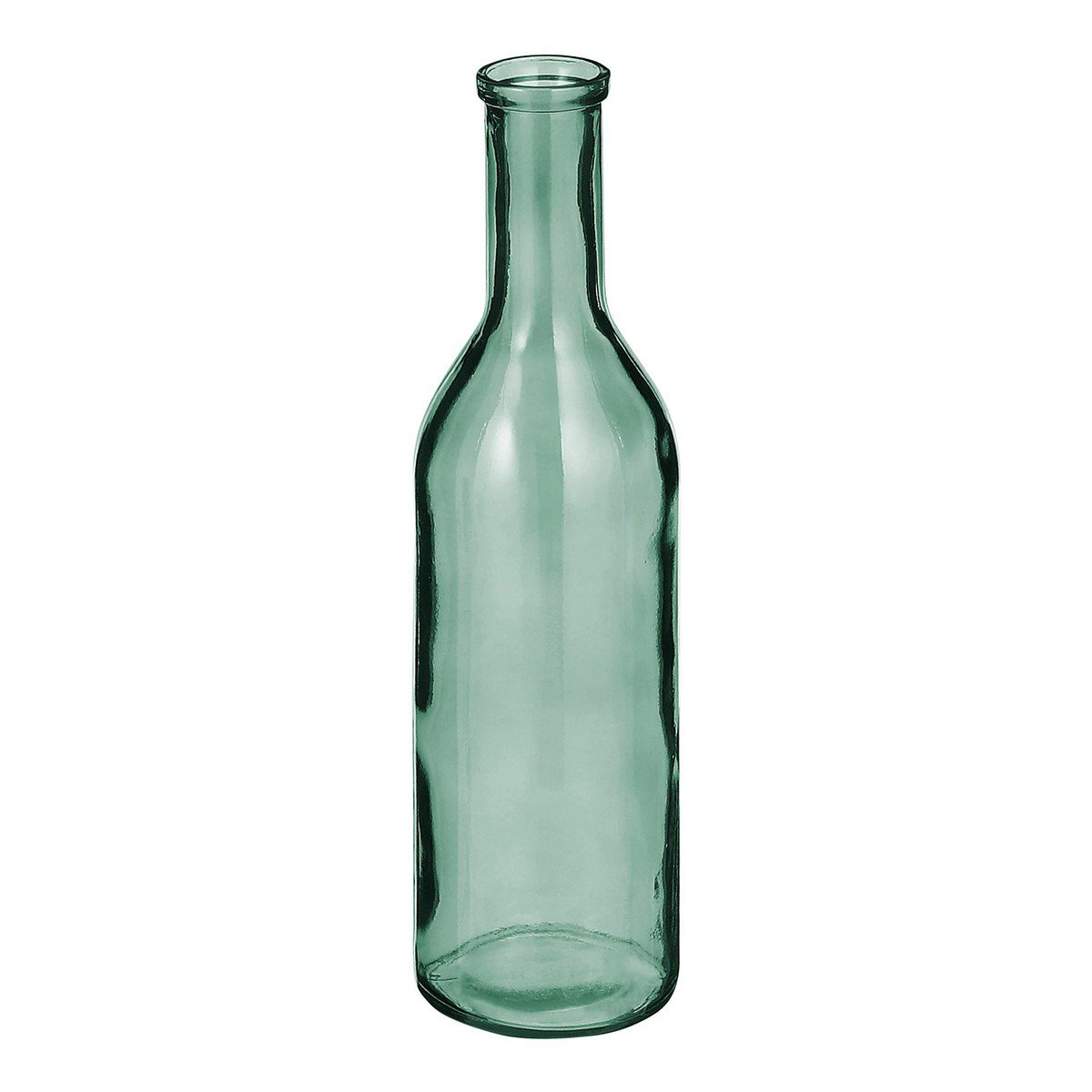 Rioja flesvaas, grijsgroen gerecycled glas, 50 × Ø 15 cm