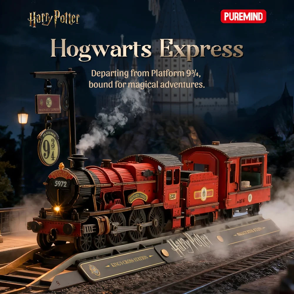 Harry Potter Hogwarts Express bouwset, 50 x 10,7 x 19,7 cm