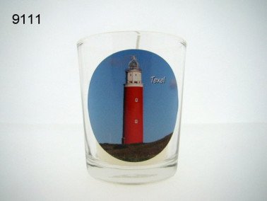 Texel sfeerlichtje met kaars
