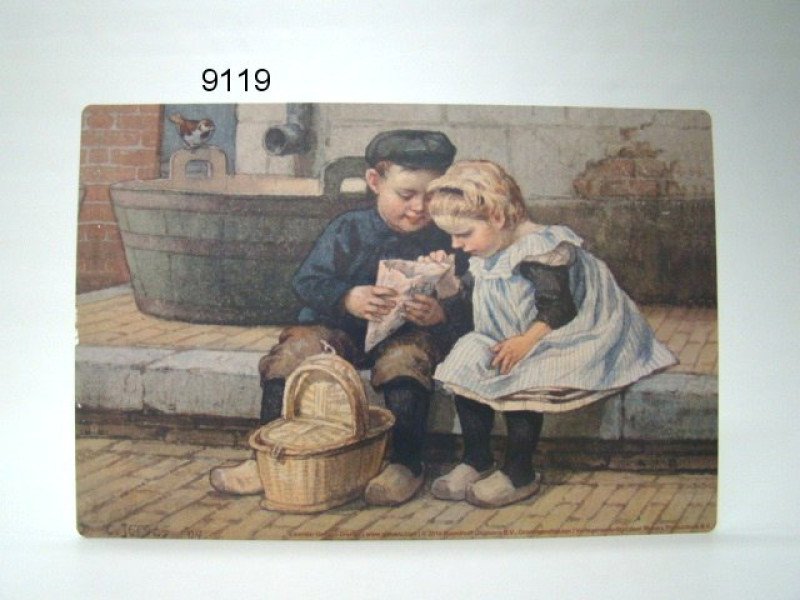 Ot en Sien placemat, suiker halen