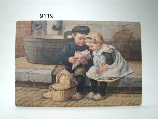 Ot en Sien placemat, suiker halen