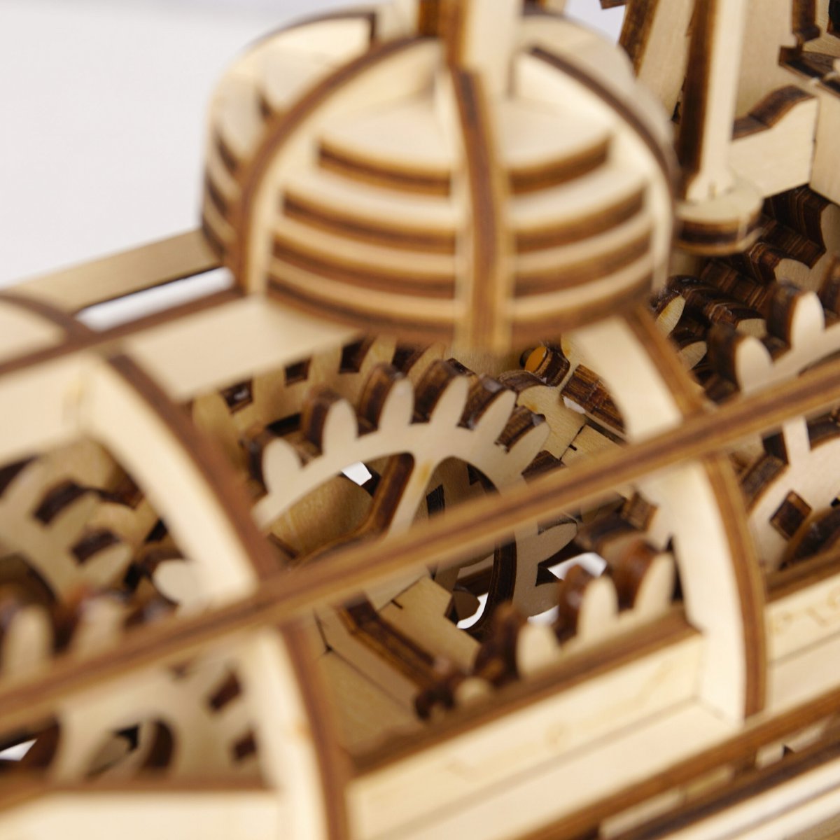 3D houten puzzel locomotief 37 × 12 × 18,5 cm – 350 stukjes