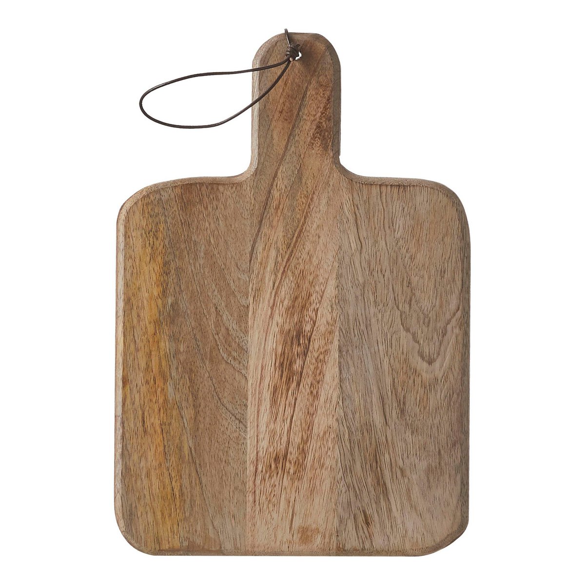 Snij- en serveerplank van mangohout, 35 x 25 cm