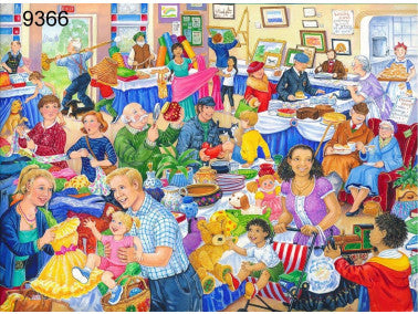 Jumble sale legpuzzel, 500 XL stukjes