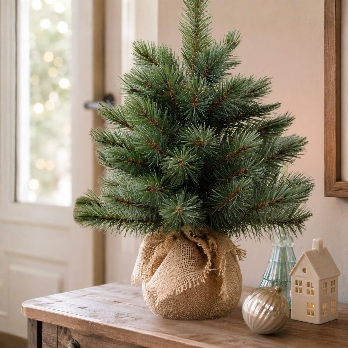 Kunstkerstboom Forest frosted, 90 cm Ø61 cm