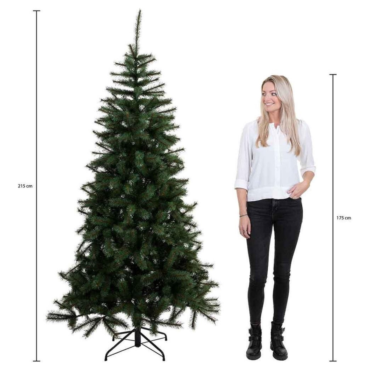 Kunstkerstboom Forrester, Groen, 215 cm