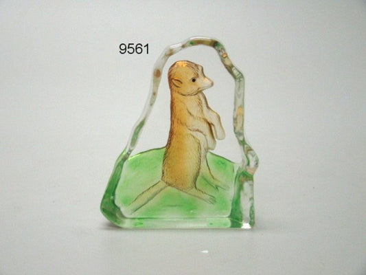 Stokstaartje glasblokje