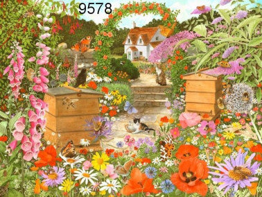 Bee Happy legpuzzel, 1000 stukjes, 68 x 49 cm