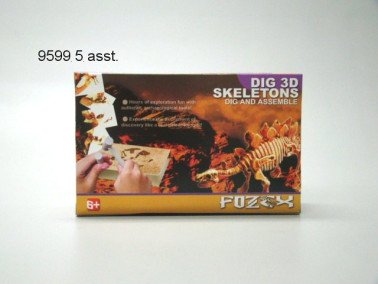 Stegosaurus skelet, opgravingsset