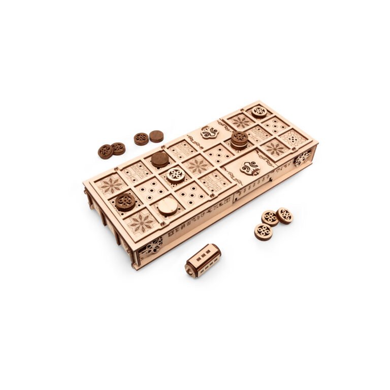 Breinbreker set Great Minds of 5 hout en metaal puzzels