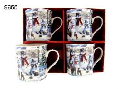 Magic of Christmas mokkenset, 4 stuks