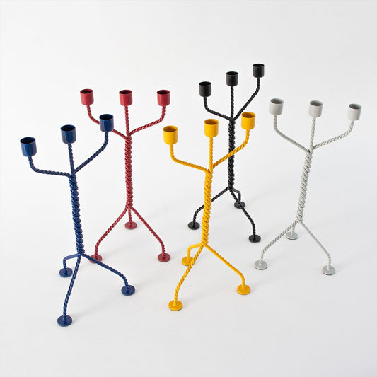 Twisted CandleHolder kandelaar, 17 × 17 × 37 cm